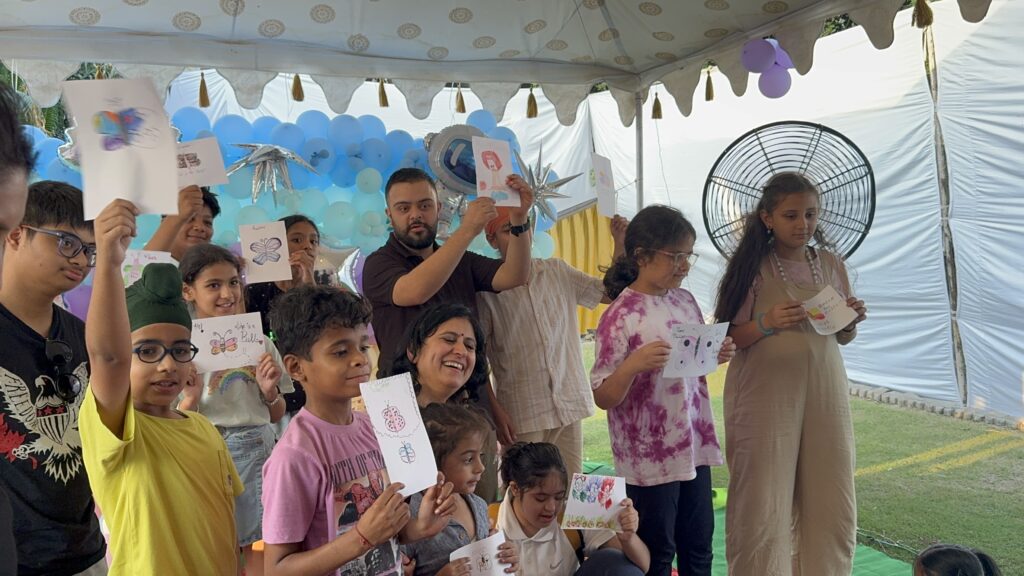 Smiling Dandelion Foundation event moment