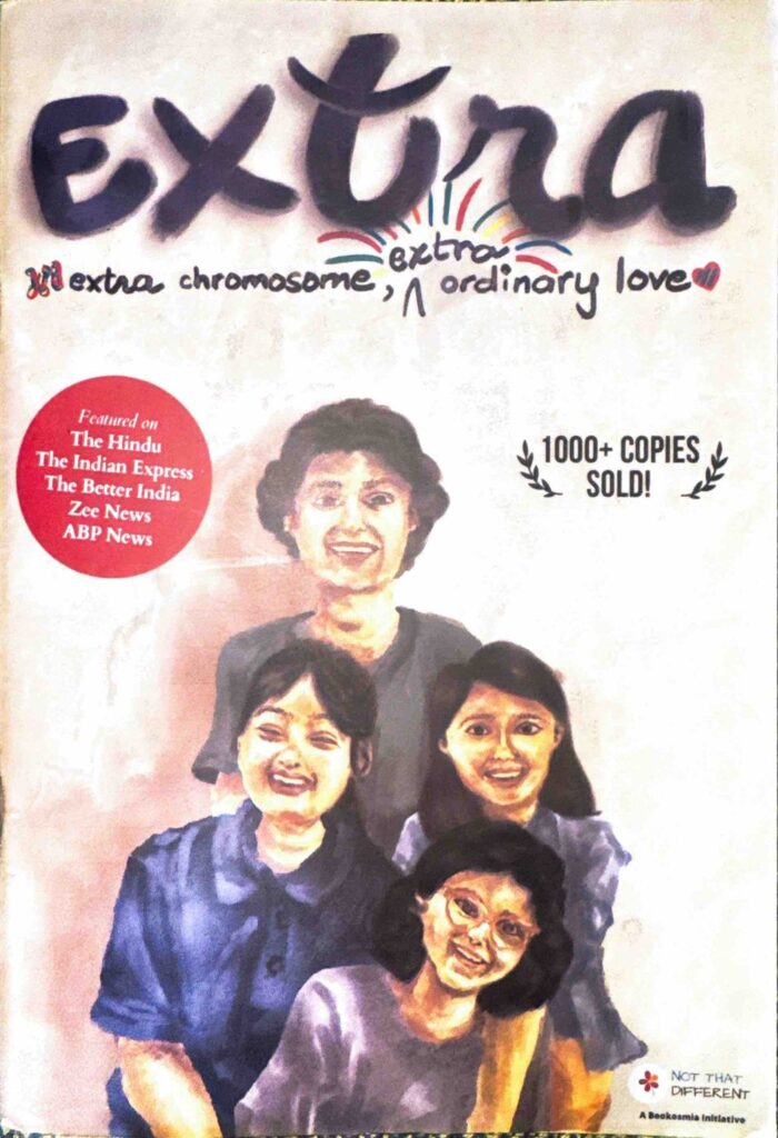 Cover of the children's book Extra: extra chromosome, extra ordinary love